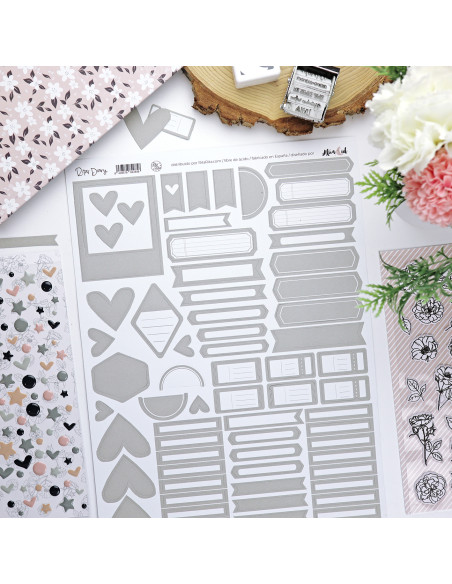 Hoja de troquelados Verde. Especial documenta