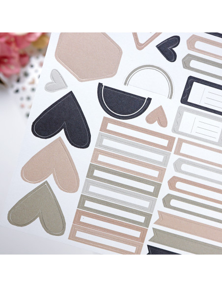 Hoja de troquelados Rita's Diary 2024. Especial documenta