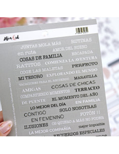 Pegatinas frases Verde Rita's Diary 2