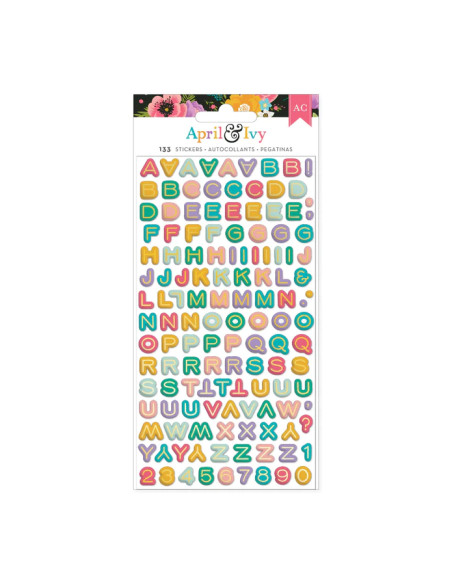 Abecedario Puffy April & Ivy
