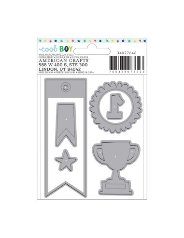 Troqueles Cool Boy de Pebbles