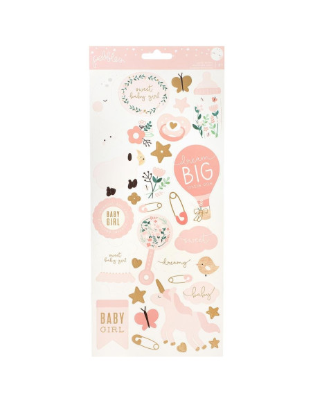 Pegatinas pebbles night boy