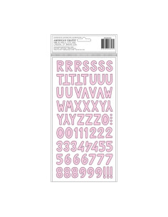 Thikers Abecedario Cool Girl de Pebbles