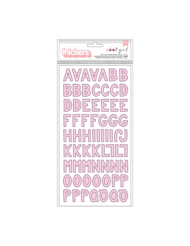 Thikers Abecedario Cool Girl de Pebbles