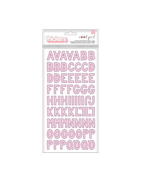 Thikers Abecedario Cool Girl de Pebbles