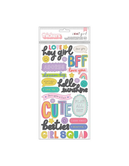 Thickers Frase, Cool Girl de Pebbles