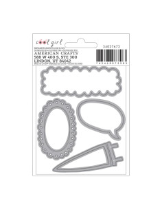 Troqueles Cool Girl de Pebbles 2