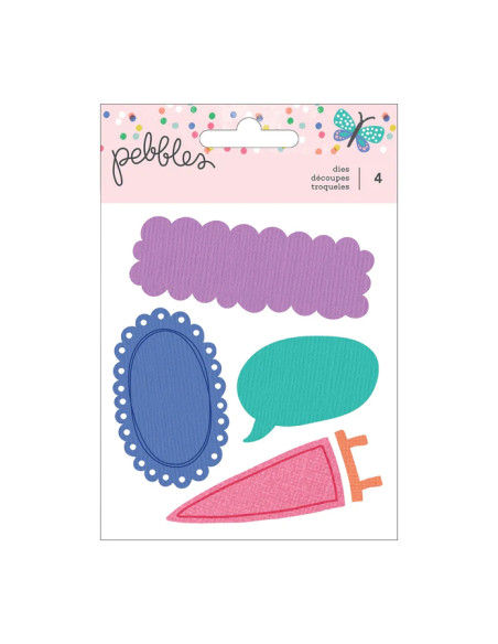 Troqueles Cool Girl de Pebbles