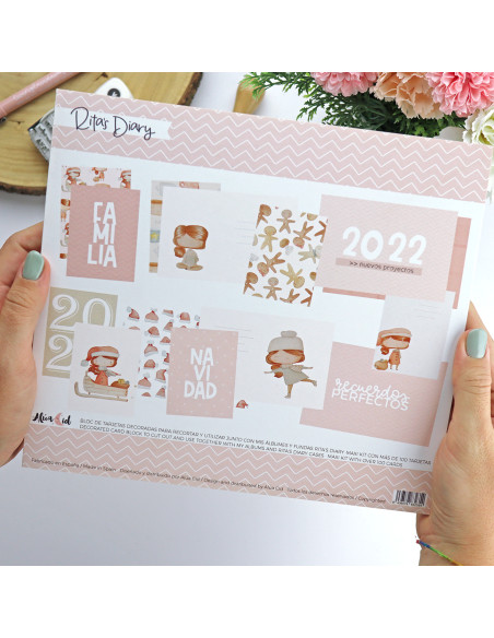 Bloc de tarjetas Mazapán de Alúa Cid