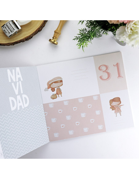 Bloc de tarjetas Mazapán de Alúa Cid