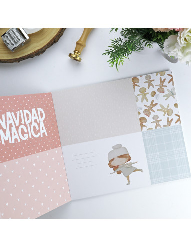 Bloc de tarjetas Mazapán de Alúa Cid