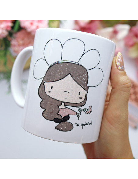 Taza 'Te quiero' de Alúa Cid