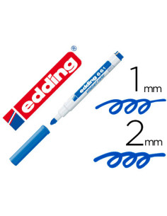 Rotulador Pizarra blanca EDING 661Color AZUL