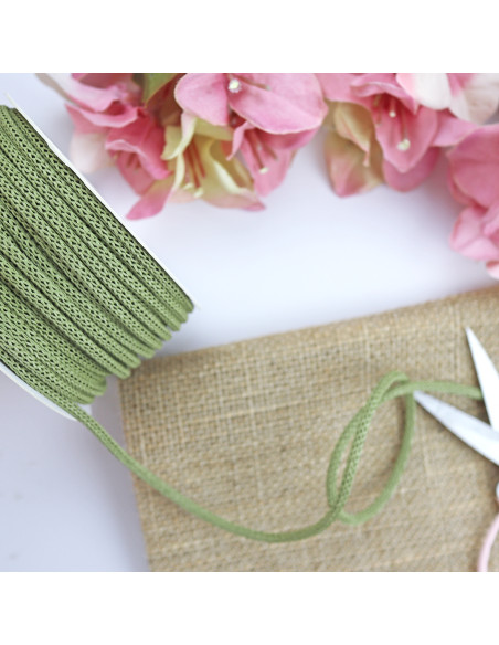 Cordón grueso Army por metro