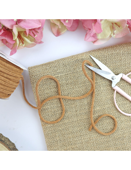 Cordón grueso Camel por metro