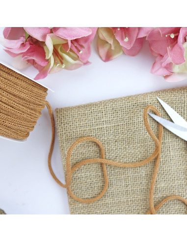 Cordón grueso Camel por metro