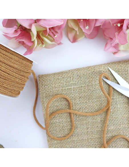 Cordón grueso Camel por metro