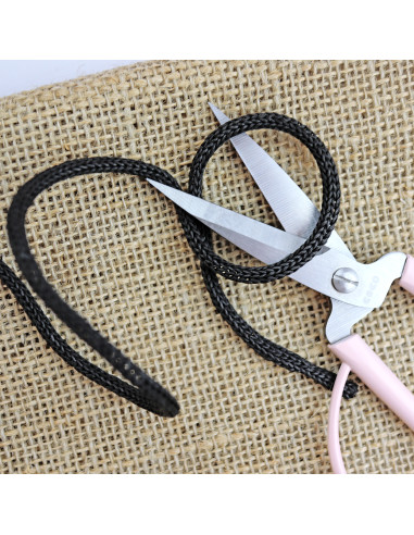 Cordón grueso Negro por metro