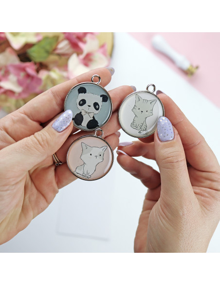 Charms metálicos Pequeño Panda de Alúa Cid