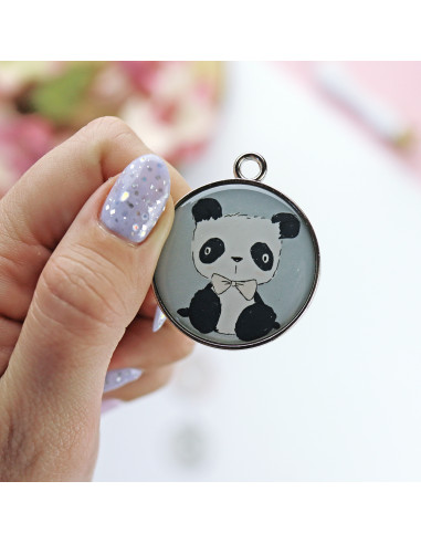 Charms metálicos Pequeño Panda de Alúa Cid