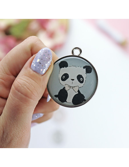 Charms metálicos Pequeño Panda de Alúa Cid