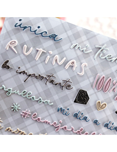 Pegatinas puffy Para Mí Color