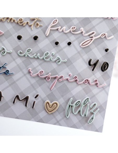 Pegatinas puffy Para Mí Color