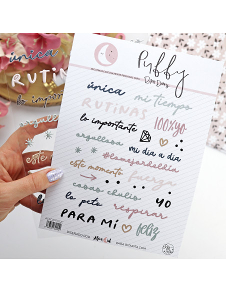 Pegatinas puffy Para Mí Color