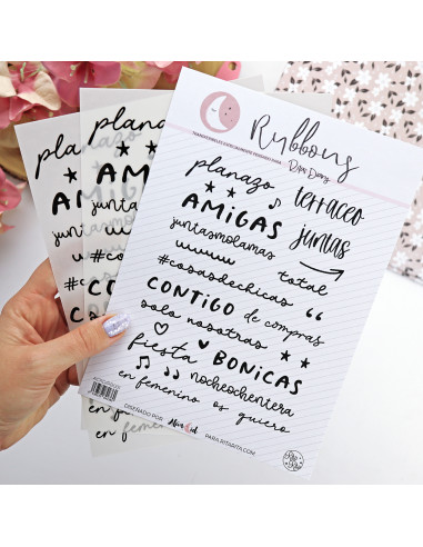 En Femenino, set de transferibles