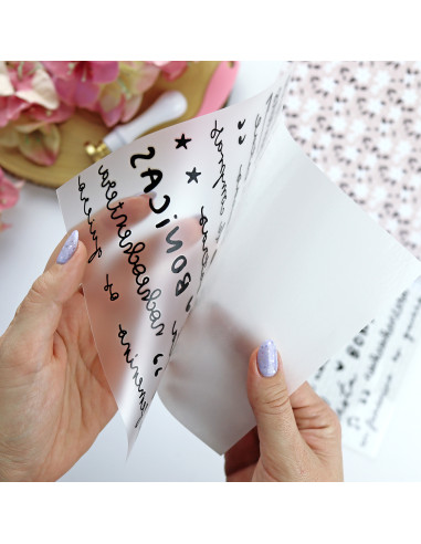 En Femenino, set de transferibles