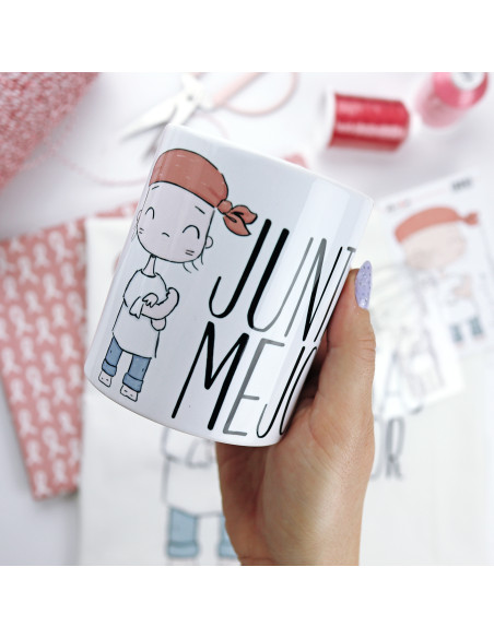 Taza Solidaria Contra el Cáncer 2024, de Alúa Cid