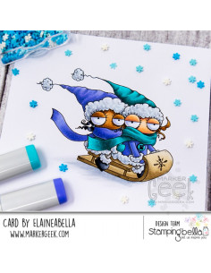Sello On A Sled  de Stampingbella 2