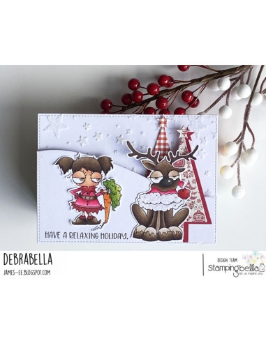 Sello Mini Oddball Switcheroo de Stamping Bella