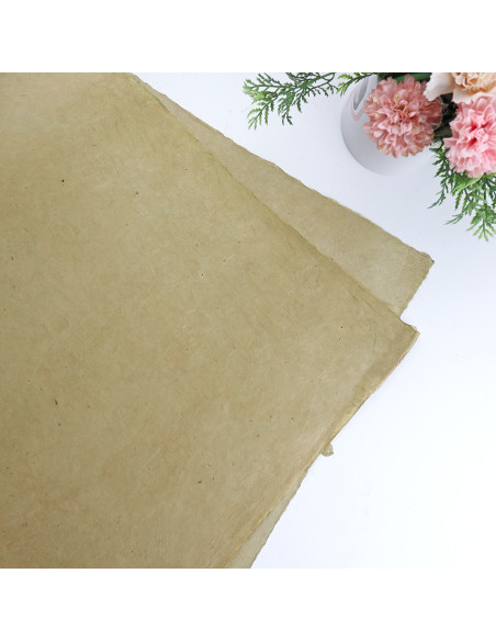 Papel hecho a mano color Natural 32x45 cm