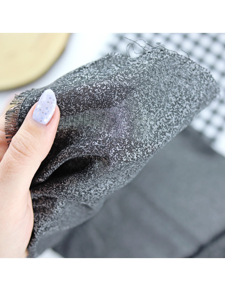 Entretela fusible negra