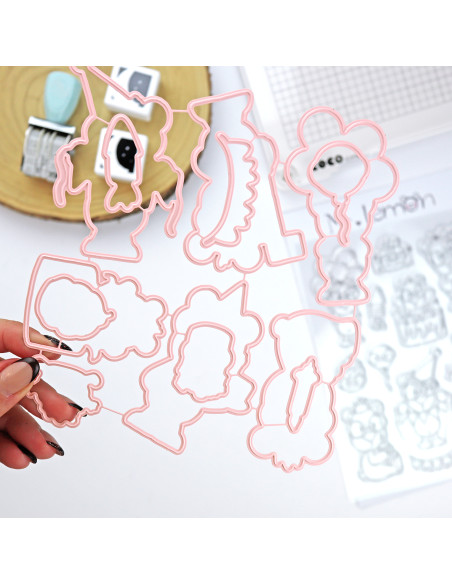 Set de sellos+troqueles Mr Lemon de Fiesta, de Andrea la gafotas