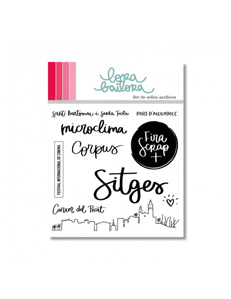 Sello Sitges de Lora Bailora