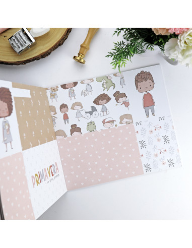 Bloc de tarjetas Patio de Alúa Cid