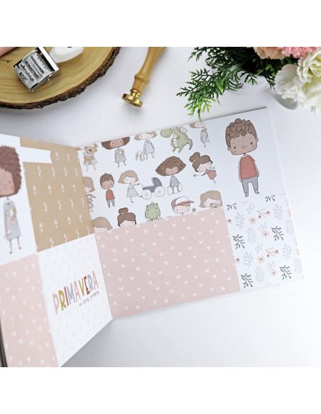 Bloc de tarjetas Patio de Alúa Cid