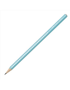 Lápiz de grafito Sparkle sky blue, Faber-Castell