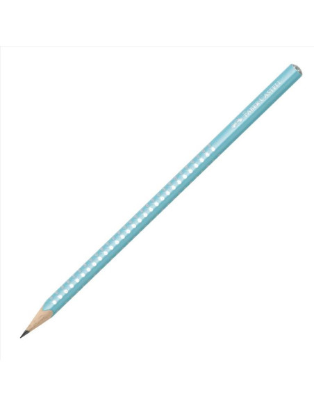 Lápiz de grafito Sparkle sky blue, Faber-Castell