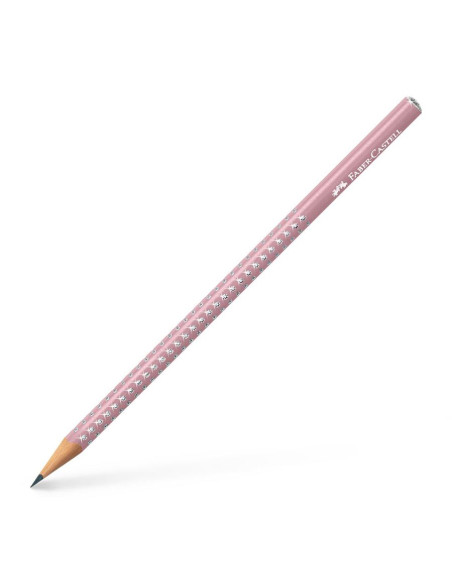 Lápiz de grafito Sparkle rose shadows, Faber-Castell