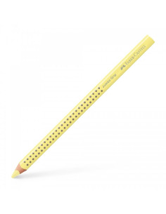 Lápiz de color Jumbo Grip Amarillo pastel, Faber-Castell