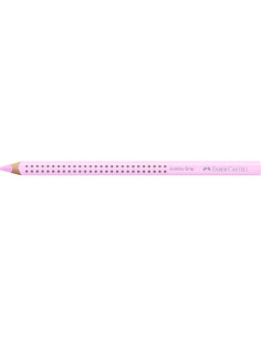 Lápiz de color Jumbo Grip Rosa pastel, Faber-Castell