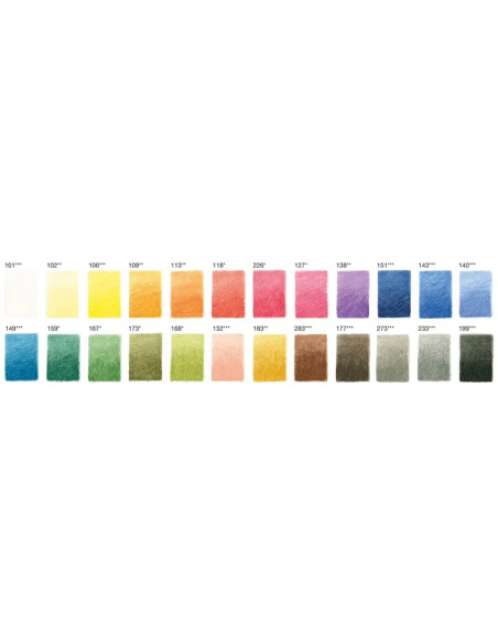 Estuche de metal con 24 lápices pastel Pitt, Faber-Castell