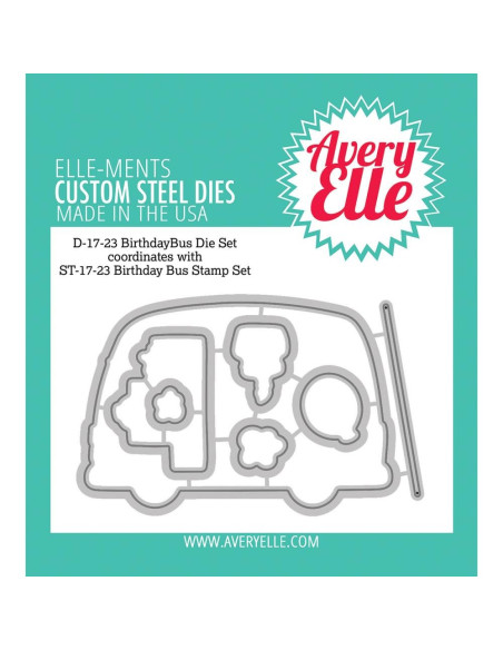 Troquel Every Elle Birthday Bus