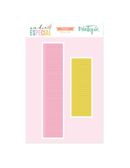 Troquel tira de flecos, Un día especial de Mintopía