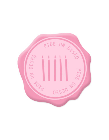 Sello de lacre (sin mango) Pide un deseo, Un...