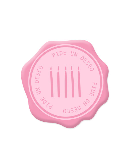 Sello de lacre (sin mango) Pide un deseo, Un día especial de Mintopía