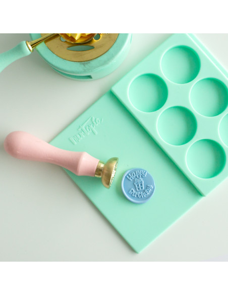 Sello de lacre (sin mango) Happy Birthday, Un día especial de Mintopía